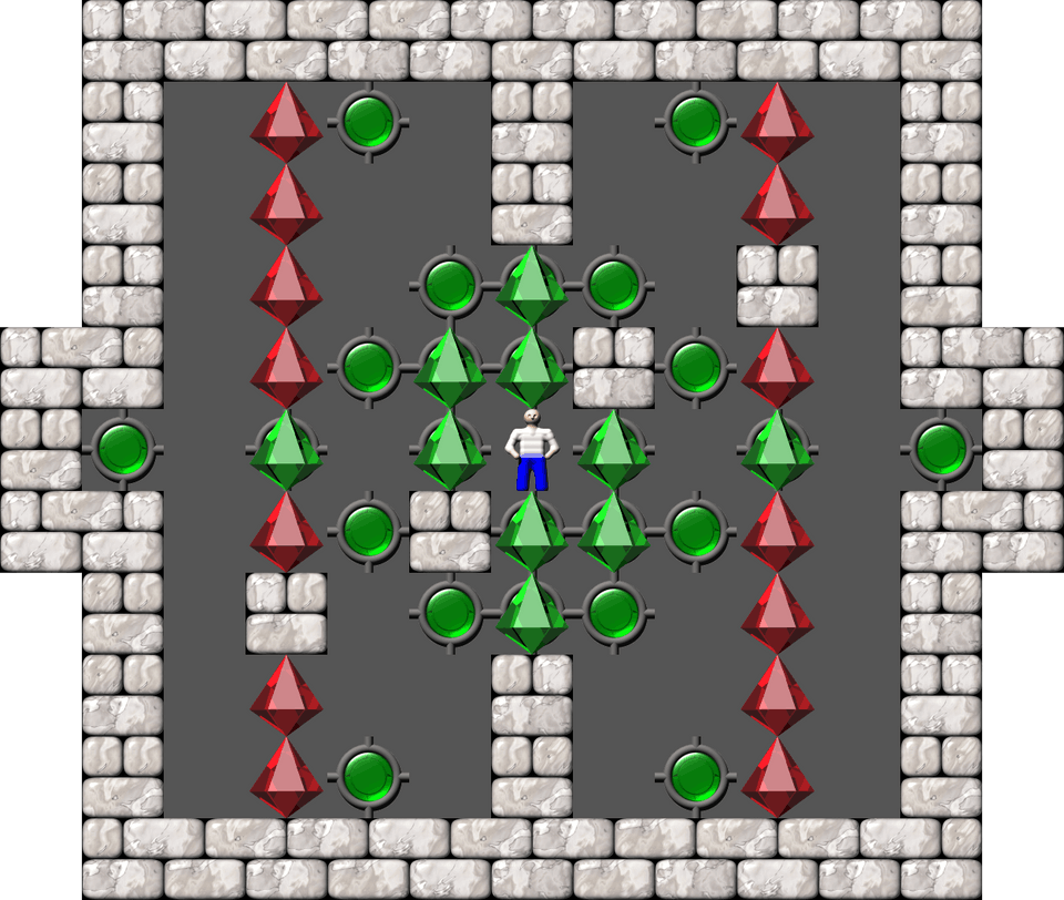 Сокобан Monry and Panda Arranged уровень 84